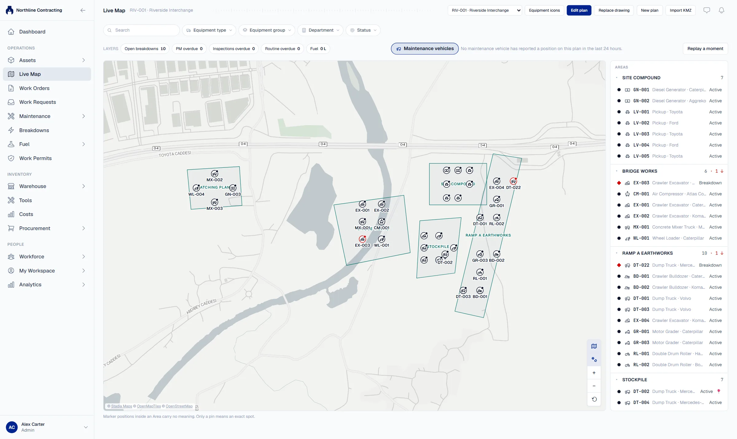 Solmex Live Map